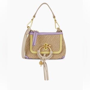 See By Chloe Tan and Purple Clutch